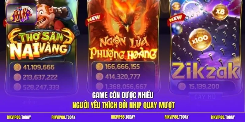 Ngọn Lửa Phương Hoàng Rikvip Và Bí Mật Quay Hũ Thắng Lớn 10 Sunwin Game còn được nhiều người yêu thích bởi nhịp quay mượt