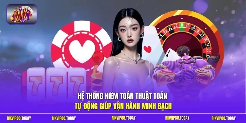 Vòng Quay May Mắn Rikvip - Có Gì Tạo Đặc Biệt Trong 2026 2 Sunwin Hệ thống kiểm toán thuật toán tự động giúp vận hành minh bạch