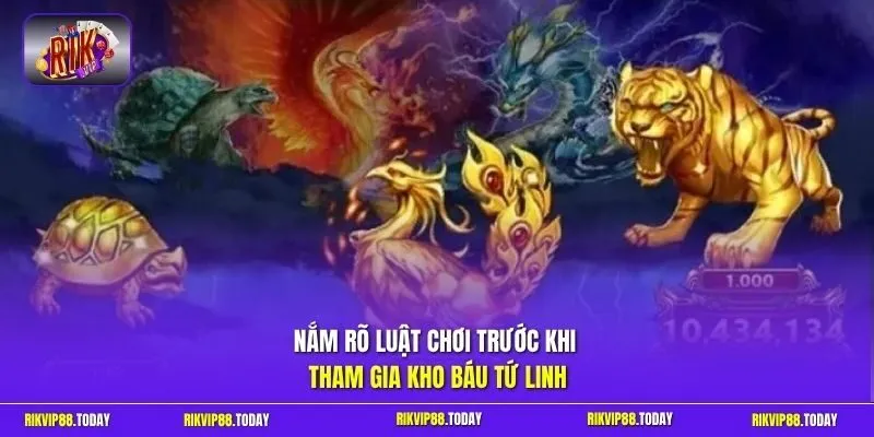 Kho Báu Tứ Linh | Quay Hũ Thần Thánh Giật Jackpot Trăm Triệu 10 Sunwin Nắm rõ luật chơi trước khi tham gia kho báu Tứ Linh